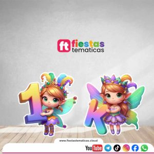 Transforma la decoración de tu fiesta con nuestras Letras números de la temática hadas. Creadas con un acabado impecable, son el elemento perfecto para destacar en la mesa principal, la entrada del evento o como el fondo ideal para las fotos de recuerdo.