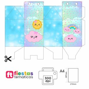 Cajita Milk Box LLuvia de Amor