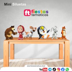 Si buscas una decoración que marque la diferencia, nuestras mini siluetas de 20 cm son la solución perfecta. Olvídate de los adornos de cartón que se doblan o pierden color; en Fiestas Tematicas apostamos por la calidad profesional.