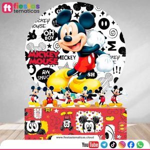 Pack Banner Mickey Mouse Personalizado