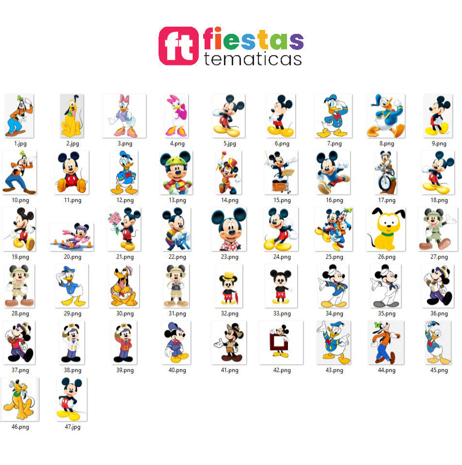 Pack Banner Mickey Mouse Personalizado - Image 2