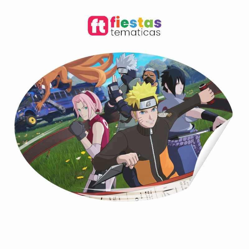 Vinil para Piso Naruto Personalizado - Image 3