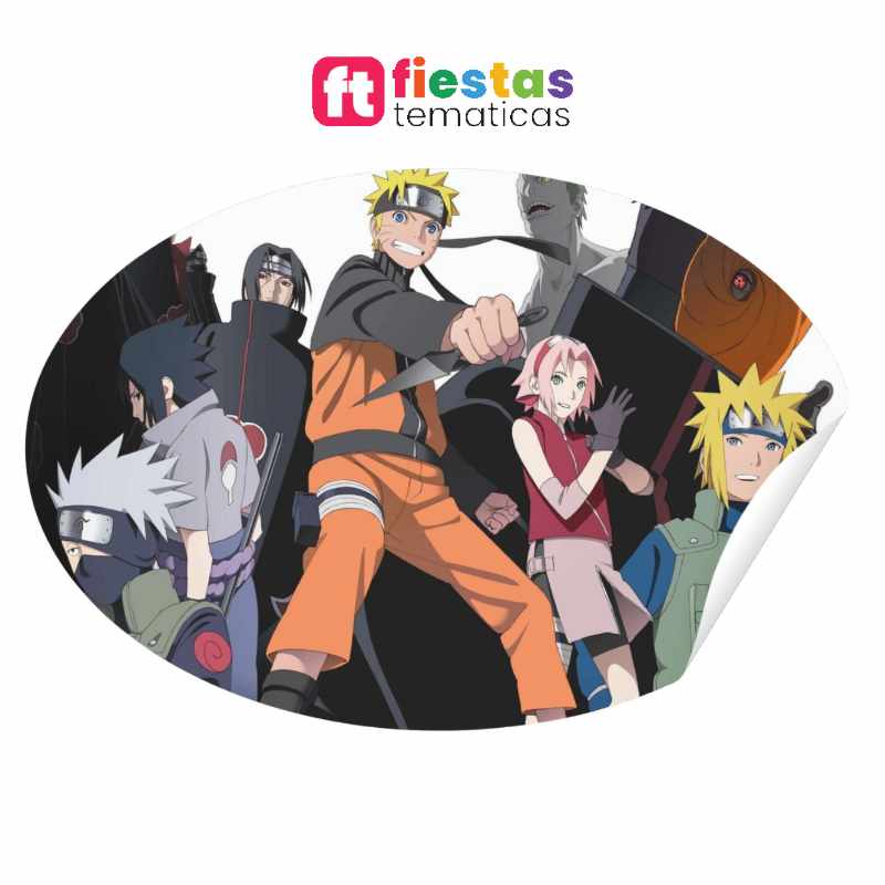 Vinil para Piso Naruto Personalizado - Image 2