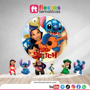 Pack en Vinil Lilo y Stitch Personalizado