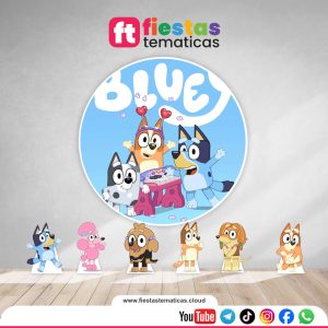 Pack en Vinil Bluey Personalizado