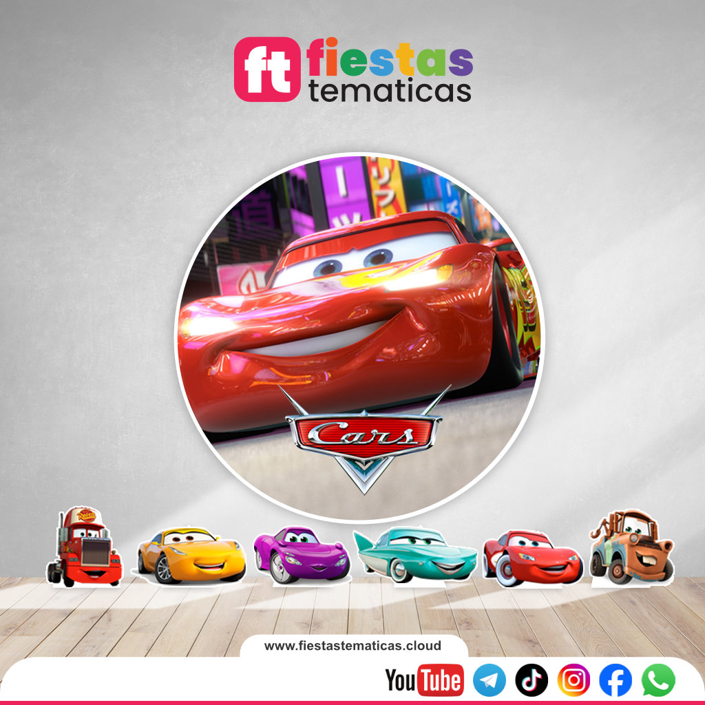 Pack en Vinil Cars Personalizado
