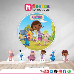 Pack en Vinil Doctora Juguetes Personalizado