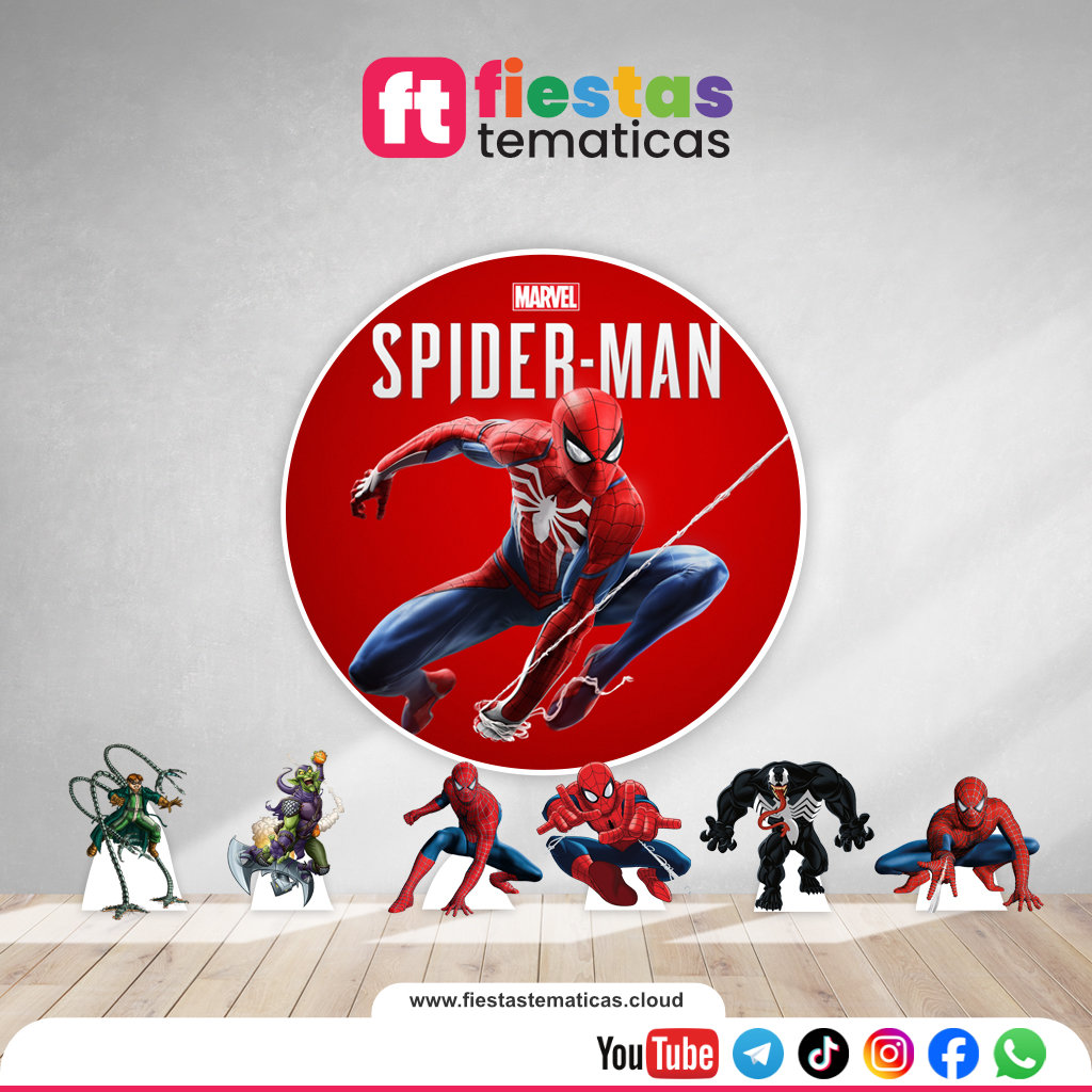 Pack en Vinil Spiderman Personalizado