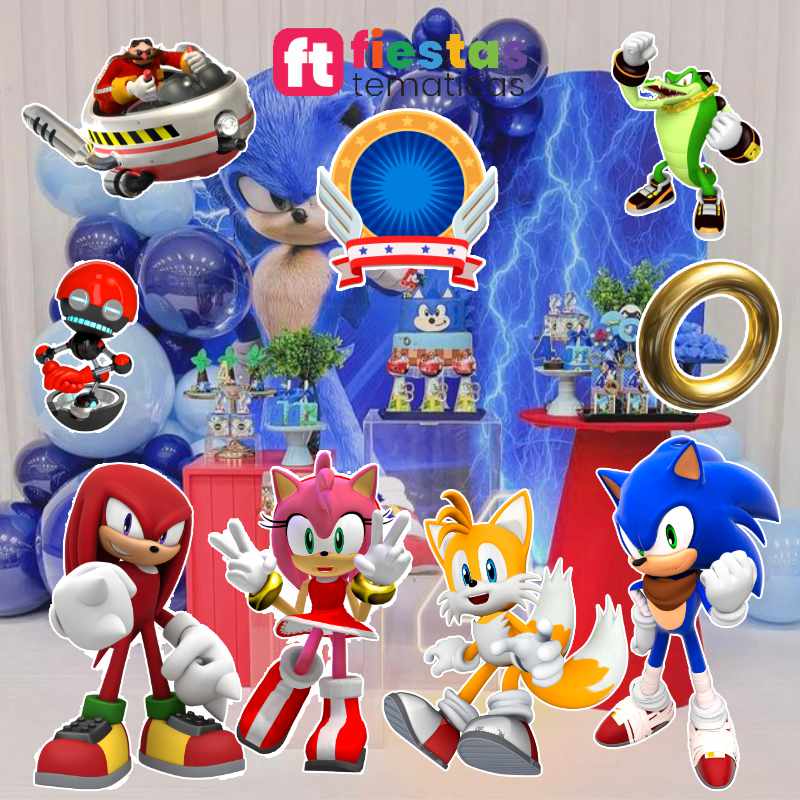 Kit de Siluetas La granja Sonic