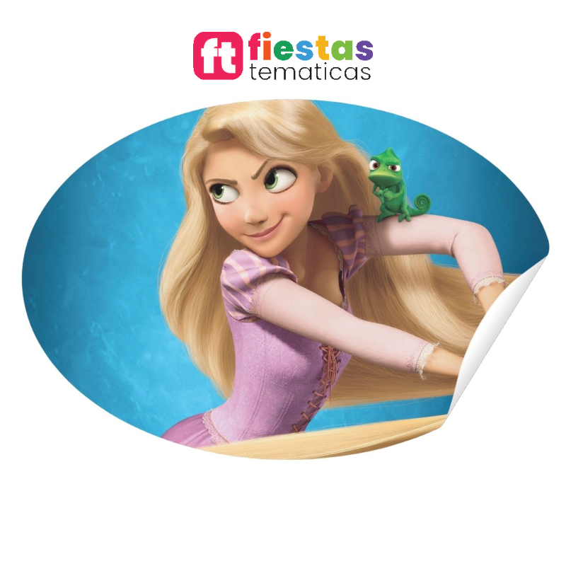 Vinil para Piso Rapunzel Personalizado - Image 3