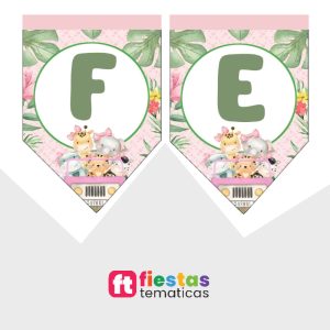 A partir de este modelo, puedes elegir la frase clásica "Feliz Cumpleaños" o personalizarlo completamente con el nombre y edad del cumpleañero. Es el elemento principal perfecto para la mesa temática, el fondo de fotos o la entrada del evento.