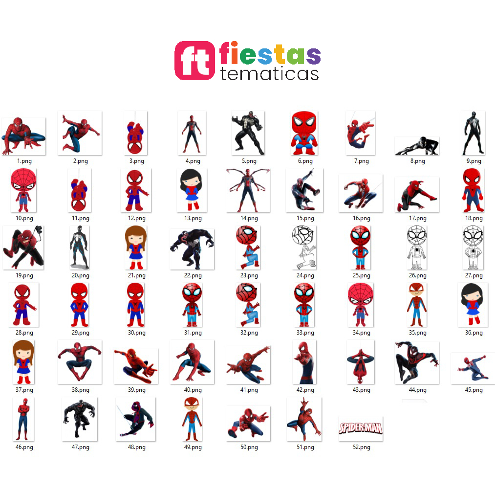 Pack Banner Spiderman Personalizado - Image 2