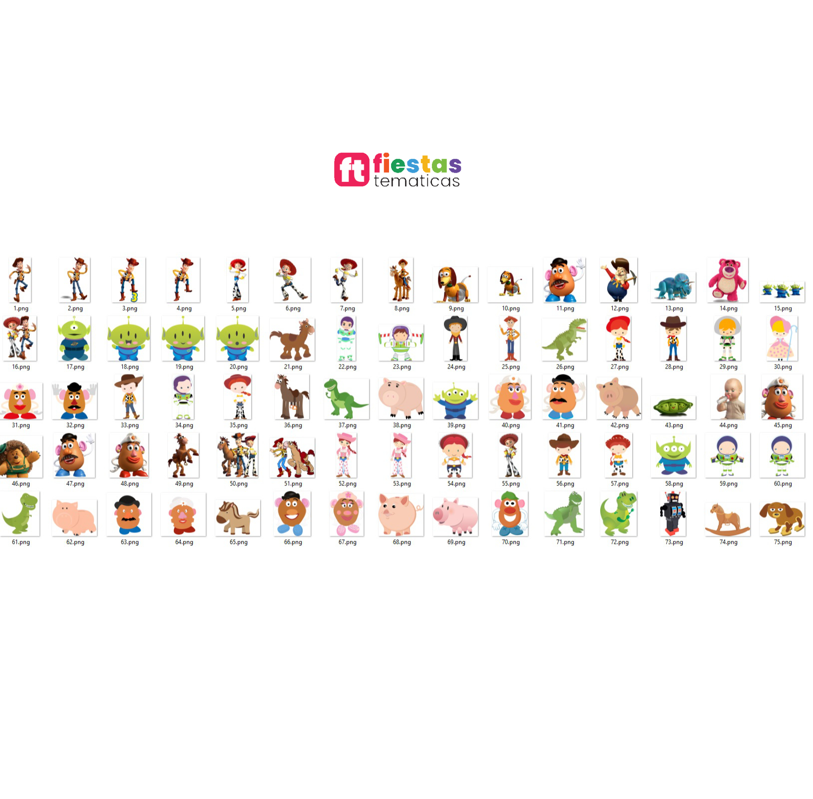 Kit de Siluetas de Toy Story - Image 3