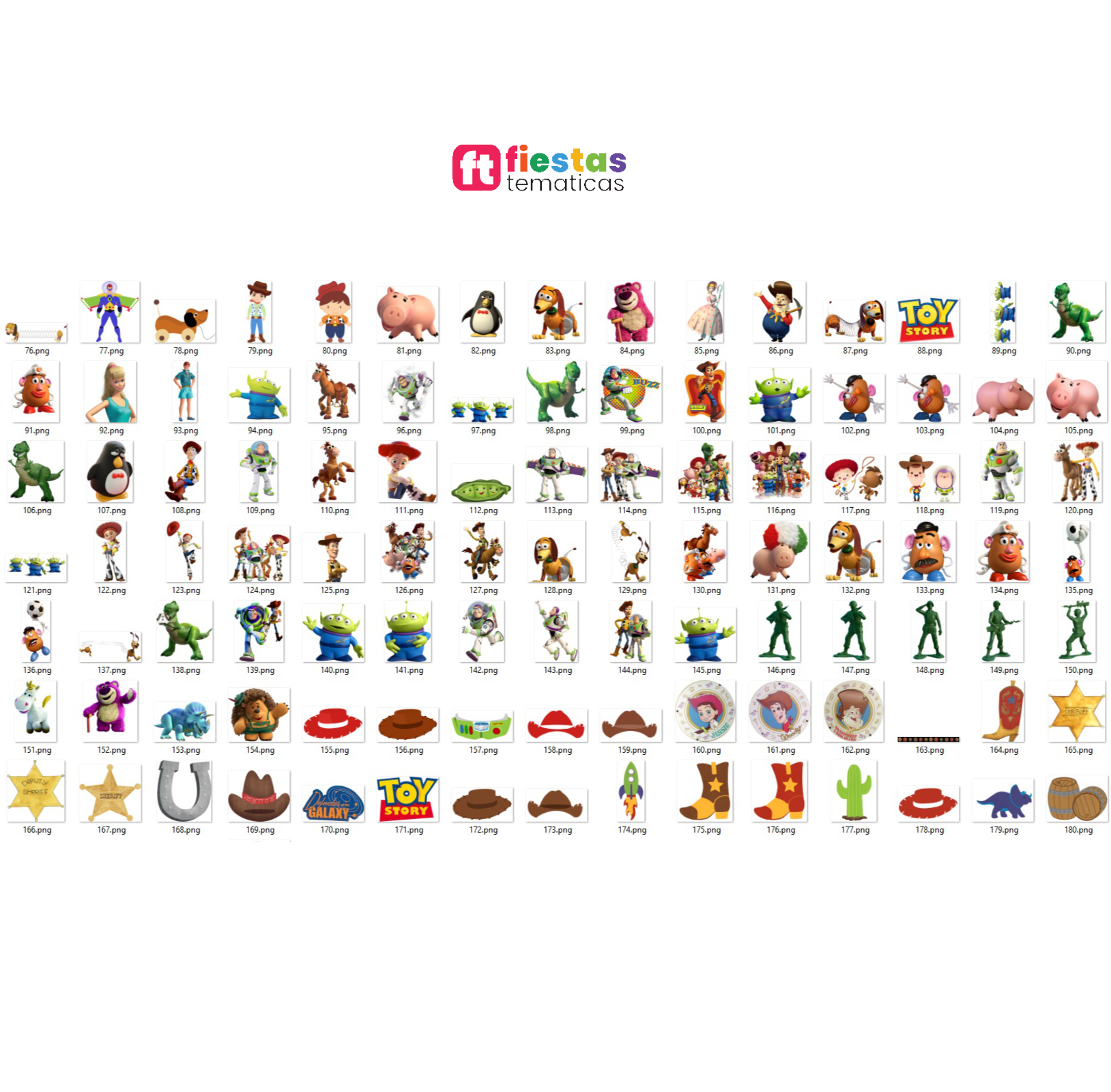 Kit de Siluetas de Toy Story - Image 2