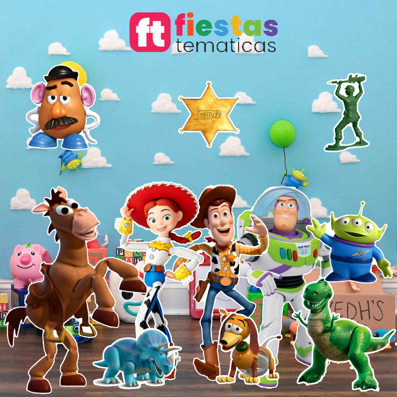 Kit de Siluetas de Toy Story