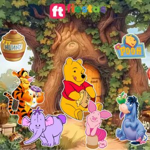 Kit de Siluetas de Winnie Pooh