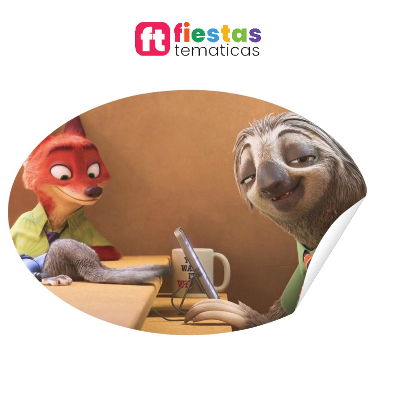 Vinil para Piso Zootopia Personalizado - Image 5