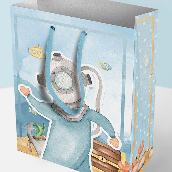 ¡Sorprende a tus invitados desde el primer momento! Las bolsitas para dulces personalizadas de Fondo del Mar son el recuerdo ideal para cerrar con broche de oro cualquier cumpleaños, aniversario o celebración temática.