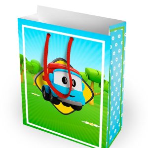 ¡Sorprende a tus invitados desde el primer momento! Las bolsitas para dulces personalizadas de Leo el Pequeño Camión son el recuerdo ideal para cerrar con broche de oro cualquier cumpleaños, aniversario o celebración temática.