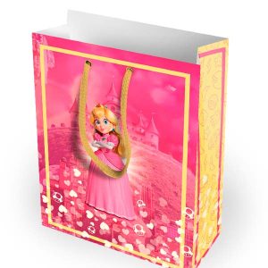 ¡Sorprende a tus invitados desde el primer momento! Las bolsitas para dulces personalizadas de Princesa Peach son el recuerdo ideal para cerrar con broche de oro cualquier cumpleaños, aniversario o celebración temática.