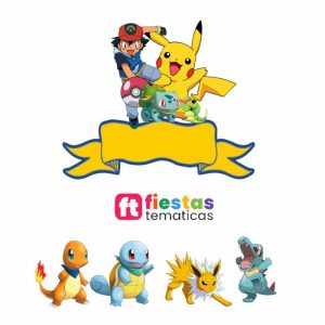 ✨ Pack de Toppers Personalizados de Pokemon – Alto Relieve Premium ✨ ¿Quieres que tu torta sea el centro de todas las miradas? Nuestro Pack de Toppers Personalizados es la solución perfecta para transformar un pastel sencillo en una verdadera obra de arte decorativa.